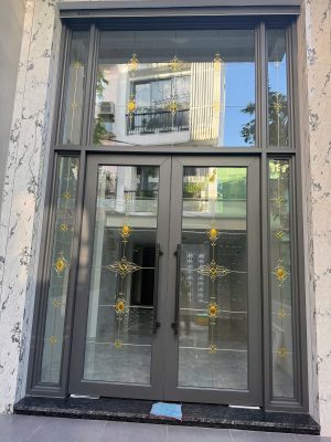 Cửa nhôm kính 2 cánh